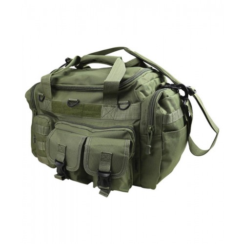 Kombat UK Saxon Holdall (35 Litre) (OD), The Saxon Holdall – 35ltr – Olive Green is a compact and versatile duffel-style bag designed for travel, training, or everyday use